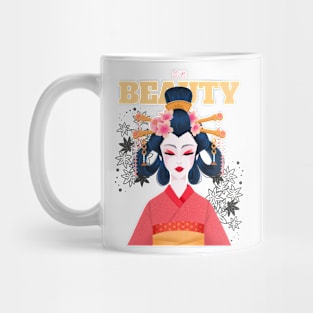 Beautiful Geisha Mug